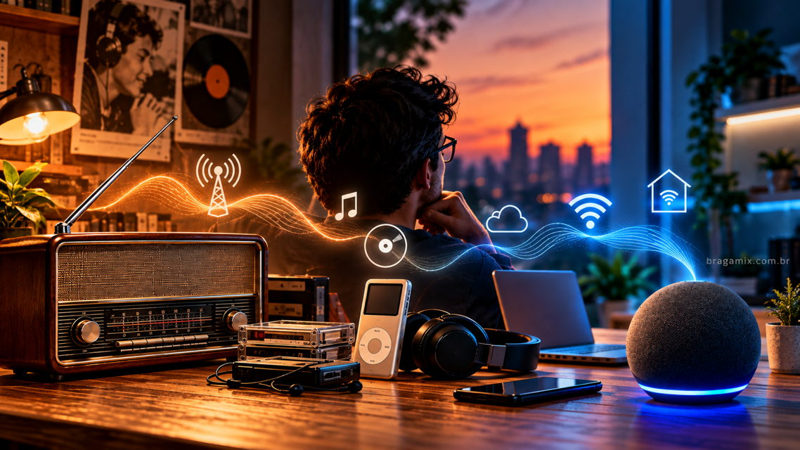 De rádio FM a Alexa: a evolução de um apaixonado por tecnologia